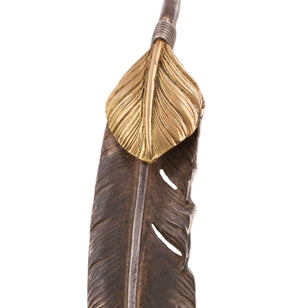 Gold Top Silver Feather (Left)(XL) (Old Design)
