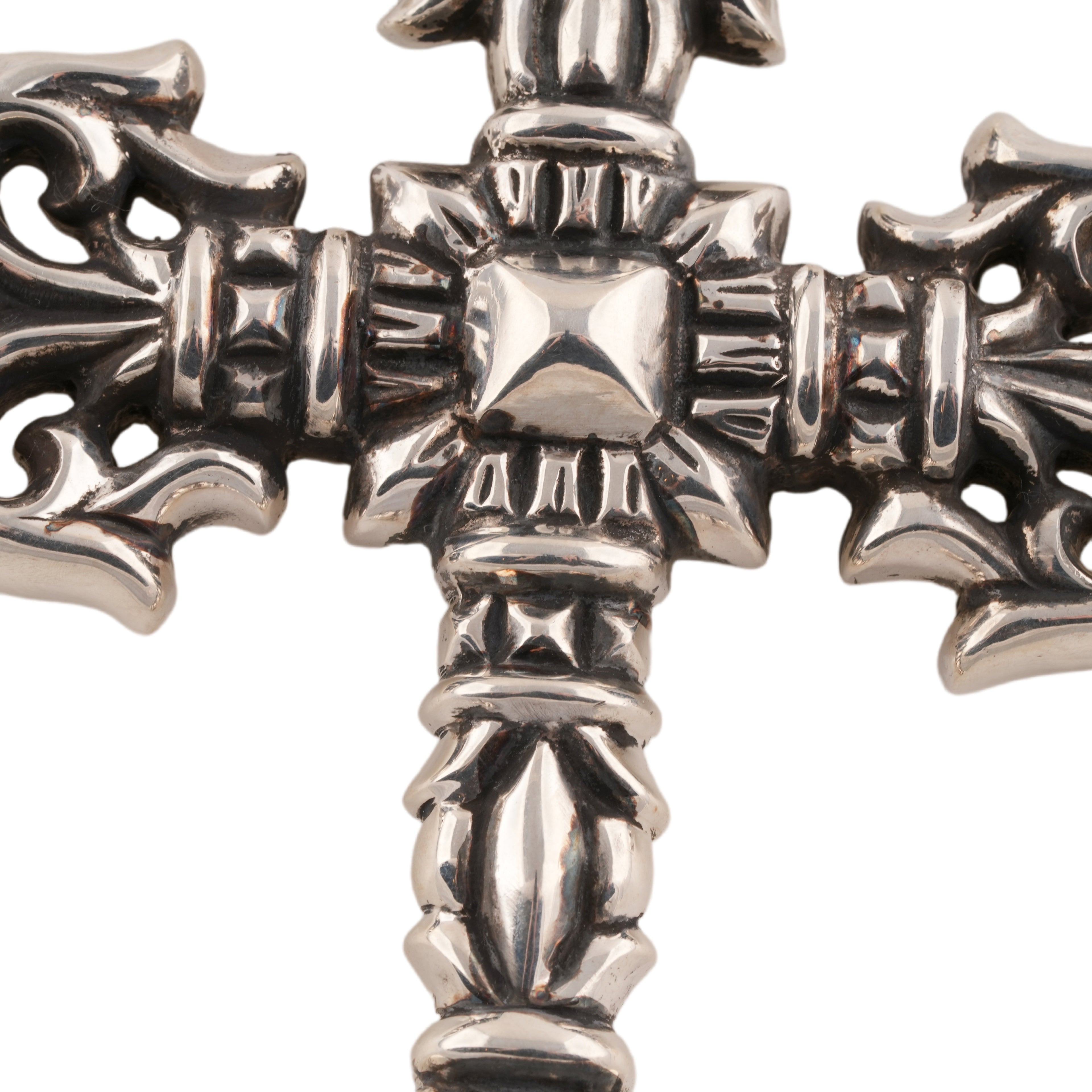 XL Filigree Cross Pendant