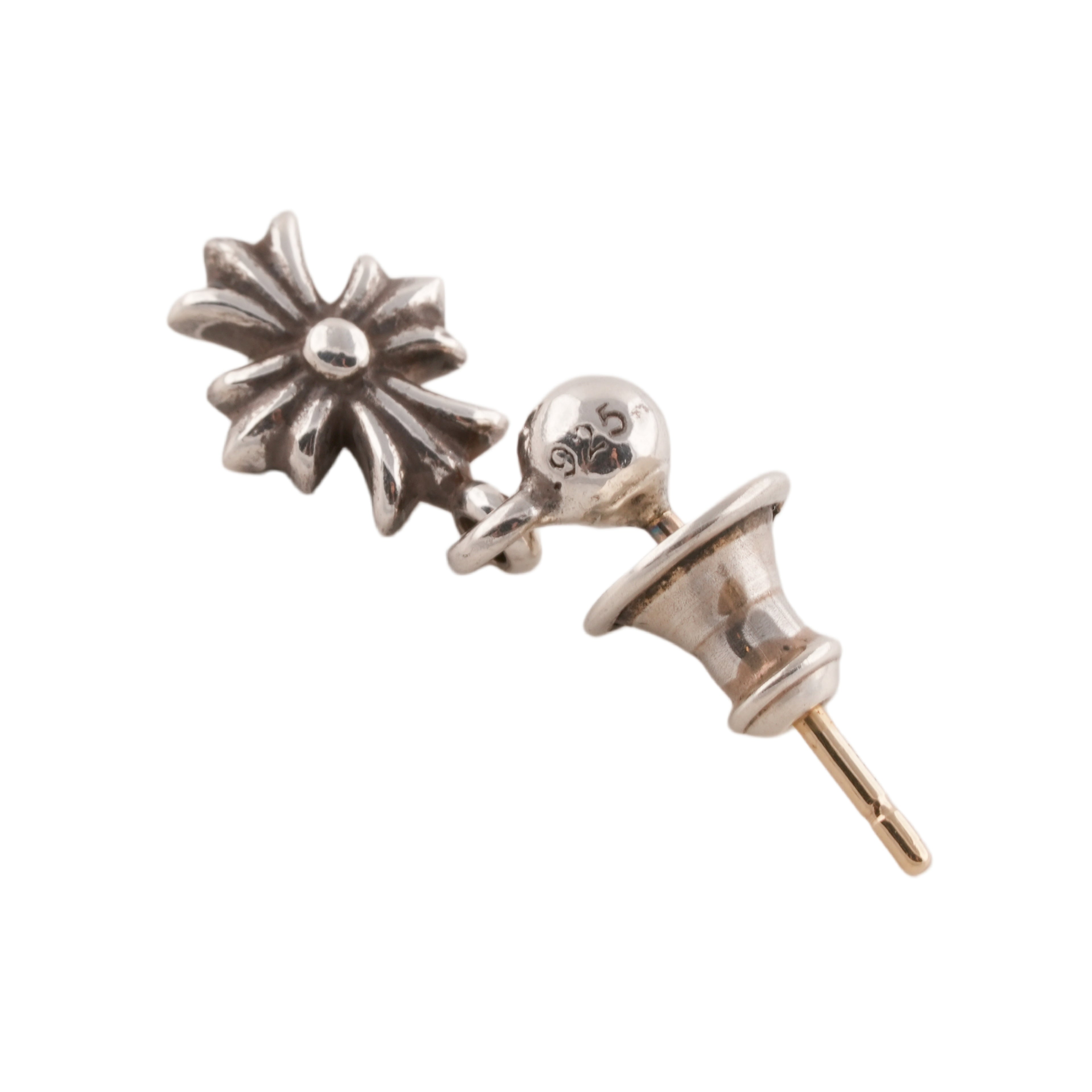 Tiny E Drop Earring #00367