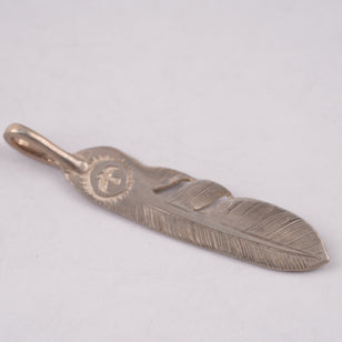 Silver Feather Pendant (Right)(L) #00137