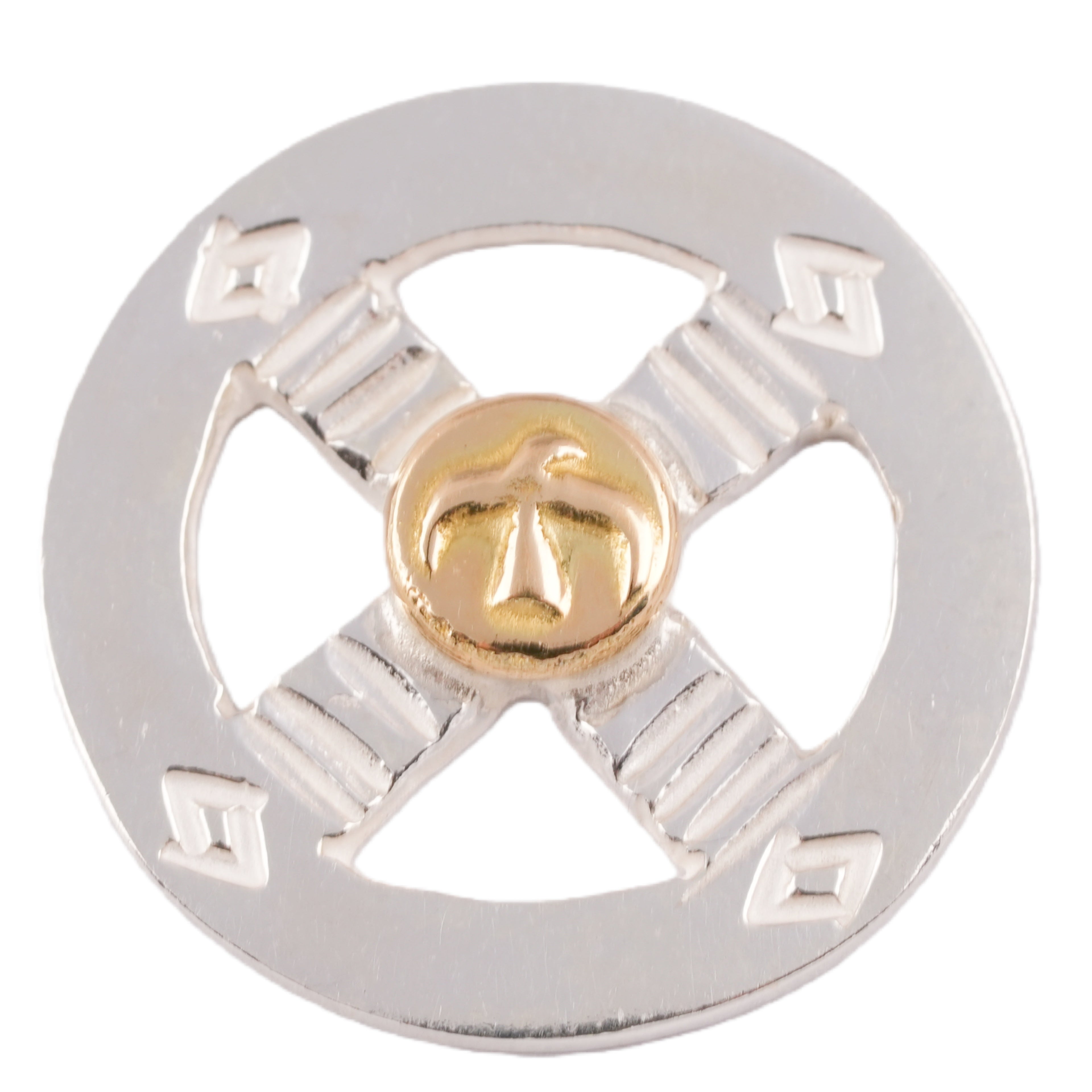 Gold Eagle Stamp Silver Wheel #00202