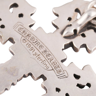 XL Filigree Cross Pendant w/ Bale