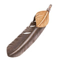 Gold Top Silver Feather (Right)(XL) — Goro's