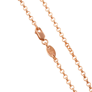 22k Roll Chain Necklace (16inch) #00599
