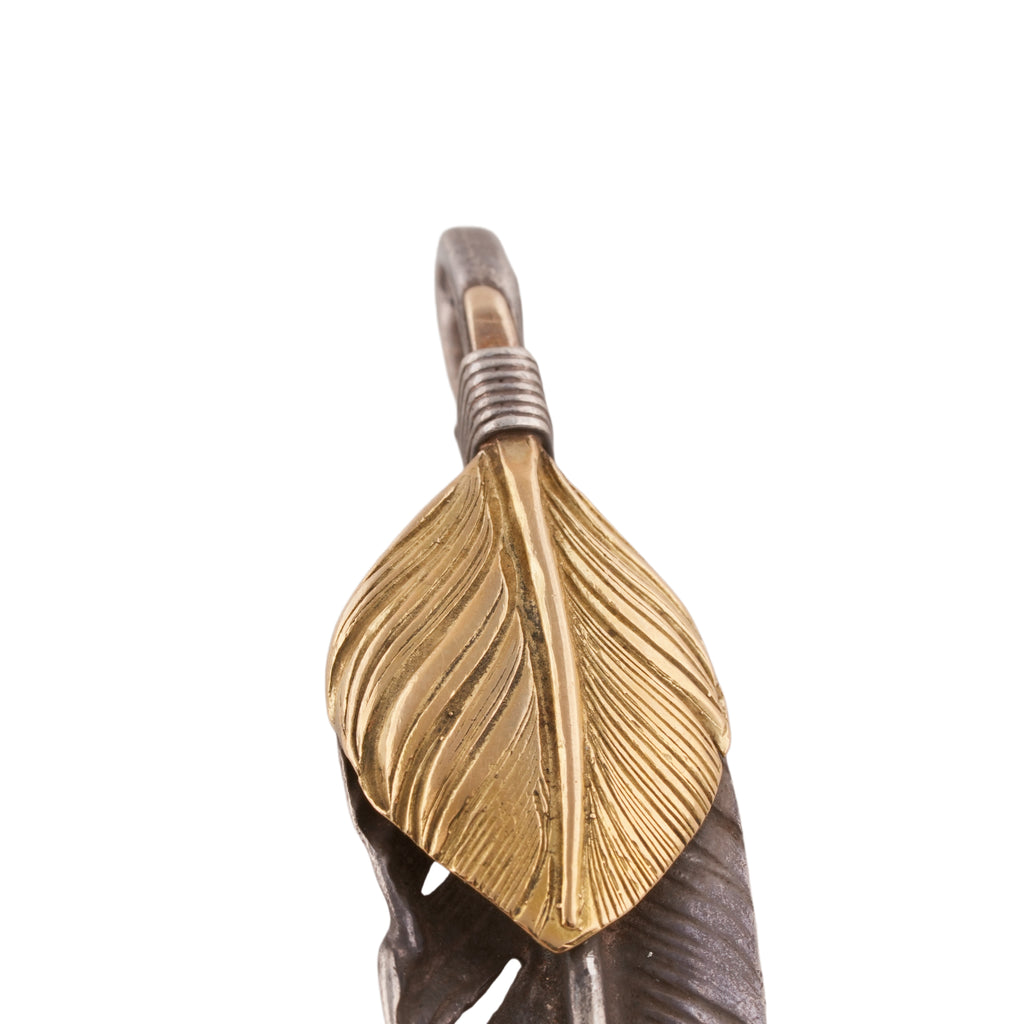 Gold Top Silver Feather (Right)(XL) (Old Design)