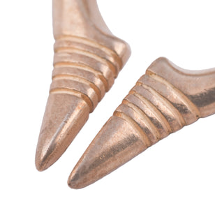 Gold Stamp Silver Naja Pendant (Long)(S)