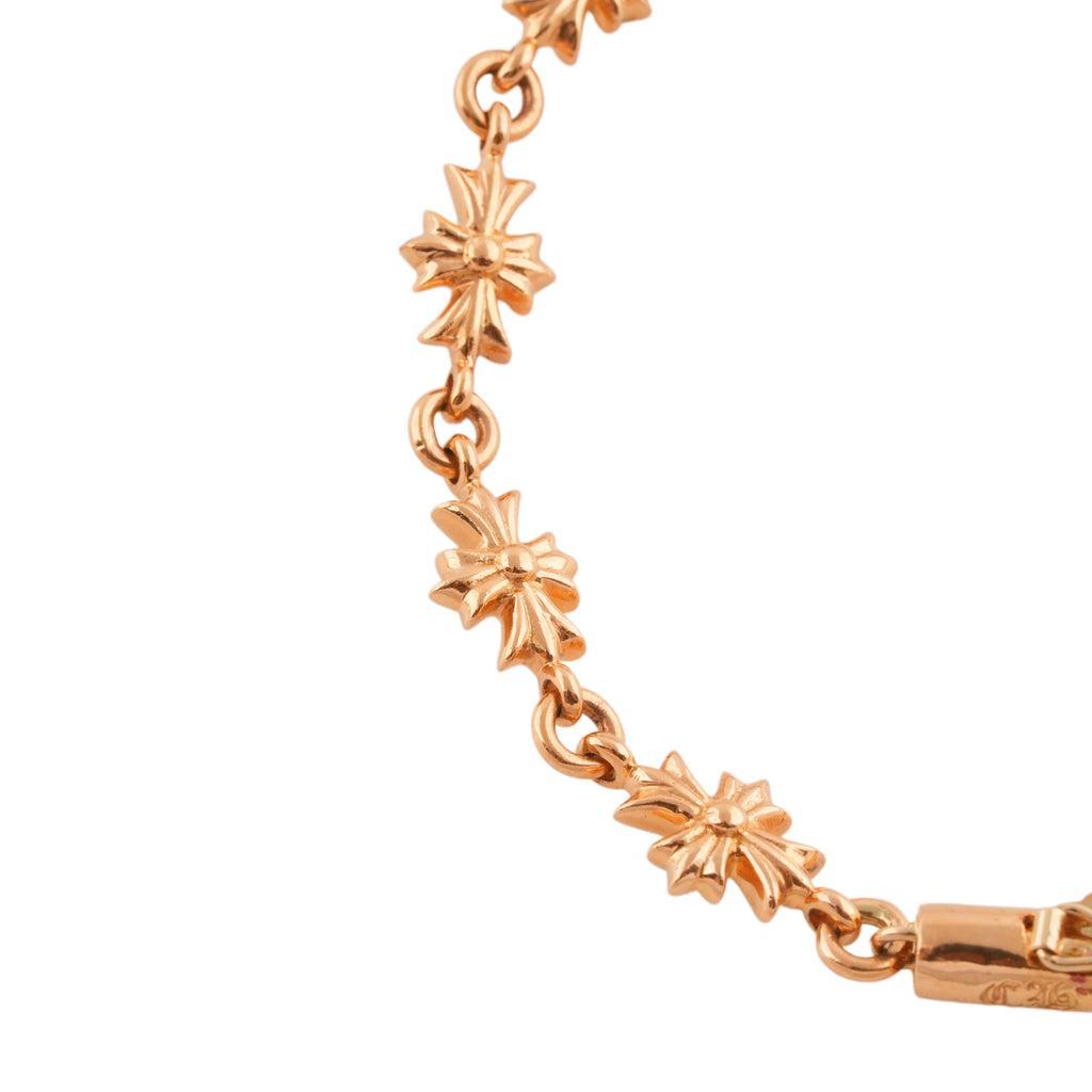 22k Tiny E CH Plus Link Bracelet (11 Link 6.5inch)