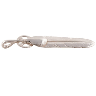 Heart Wheel Silver Feather (L) #00547