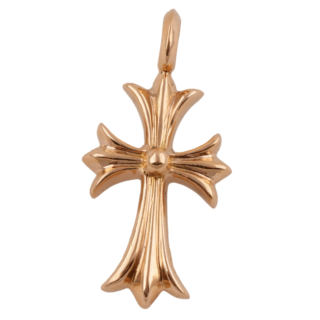 22k Pave Diamond Tiny Fat Cross Charm — Chrome Hearts · corner:00635/DSC08090.JPG