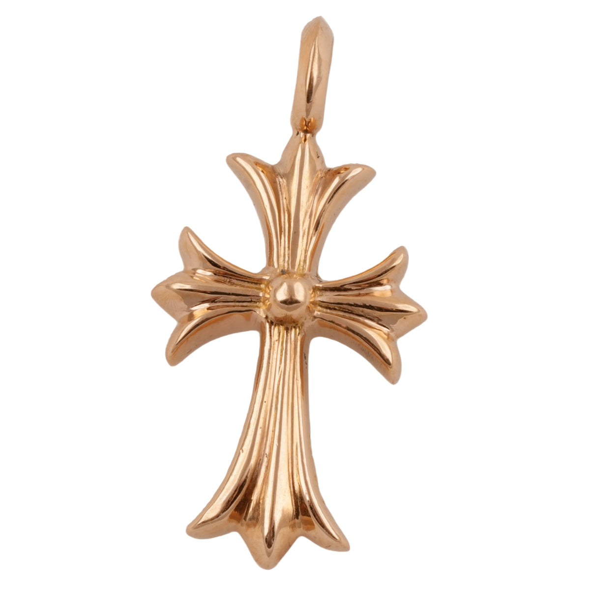22k Pave Diamond Tiny Fat Cross Charm — Chrome Hearts · corner:00635/DSC08090.JPG