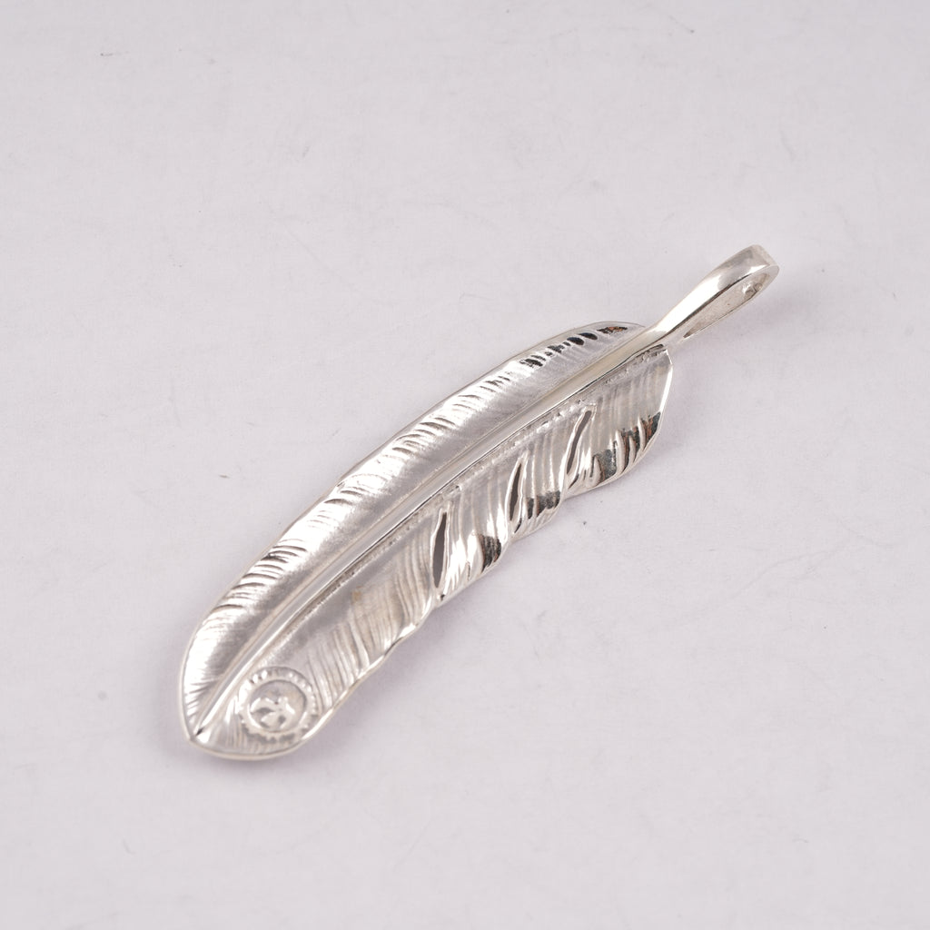 Plain Silver Feather (Right)(XL)