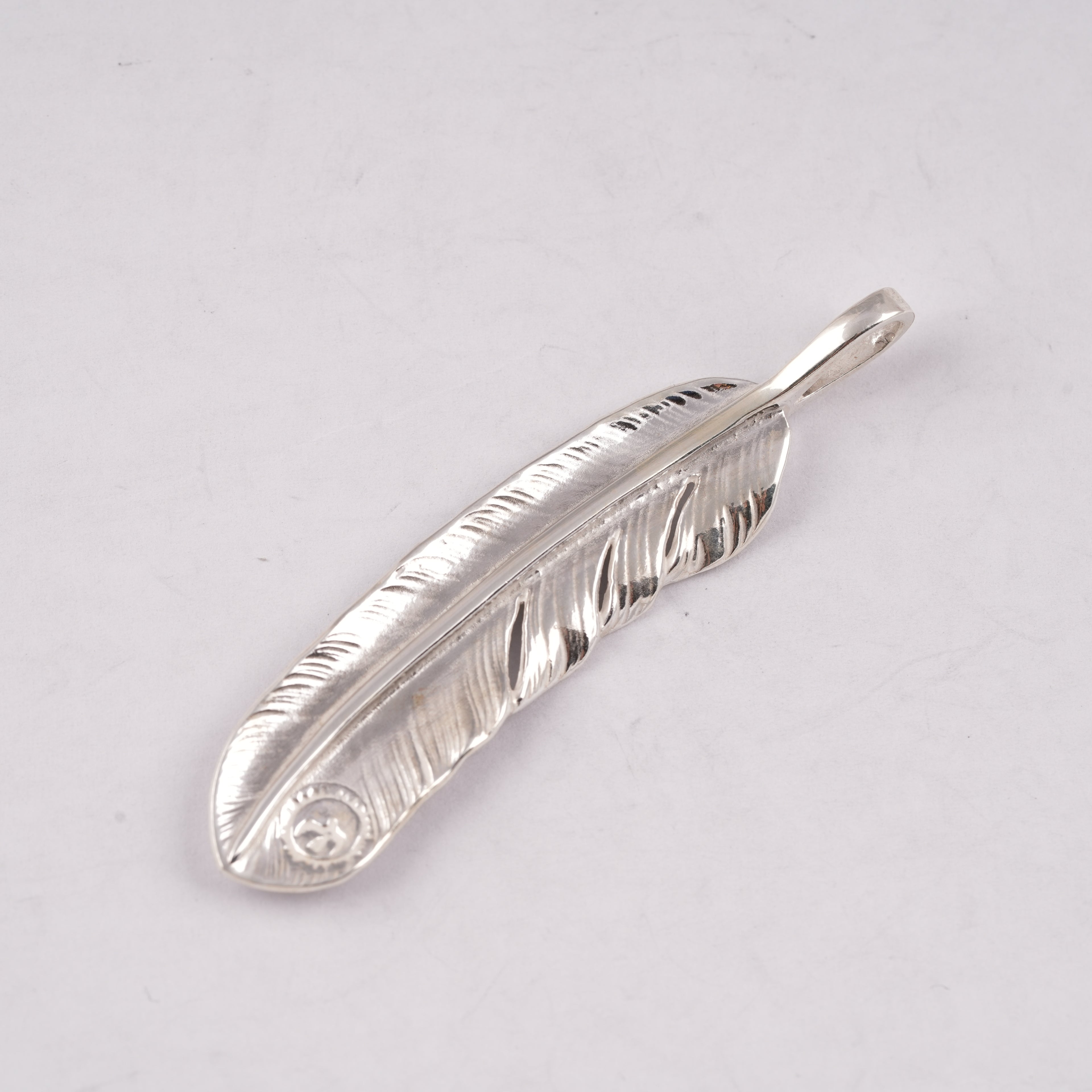 Plain Silver Feather (Right)(XL)