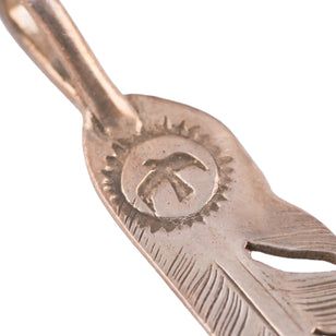 Silver Feather Pendant (Right)(L) #00143