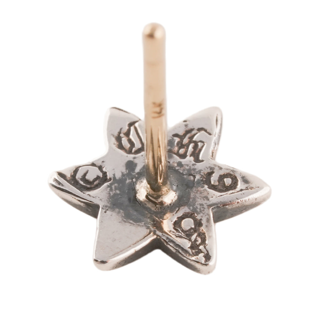 Diamond 6-Point Star Stud Earring #00528