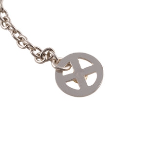 Eagle Silver Hook & Gold Eagle Stamp Silver Wheel Thick Round Chain Necklace (20inch) #00378
