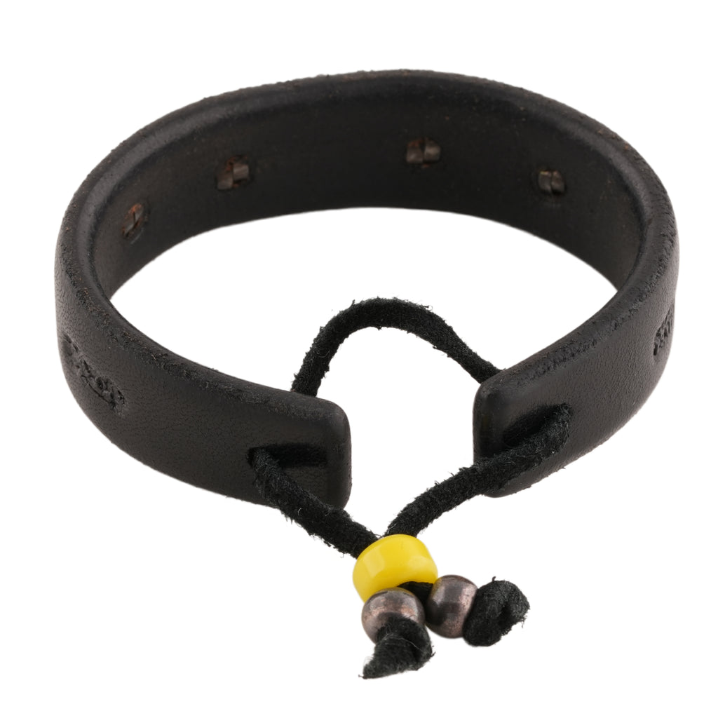 Gold Stamp GC24 3-Concho Leather Bracelet