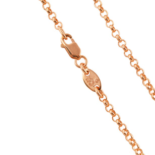 22k Roll Chain Necklace (18inch) #00601
