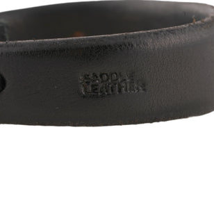 Gold Stamp GC24 3-Concho Leather Bracelet