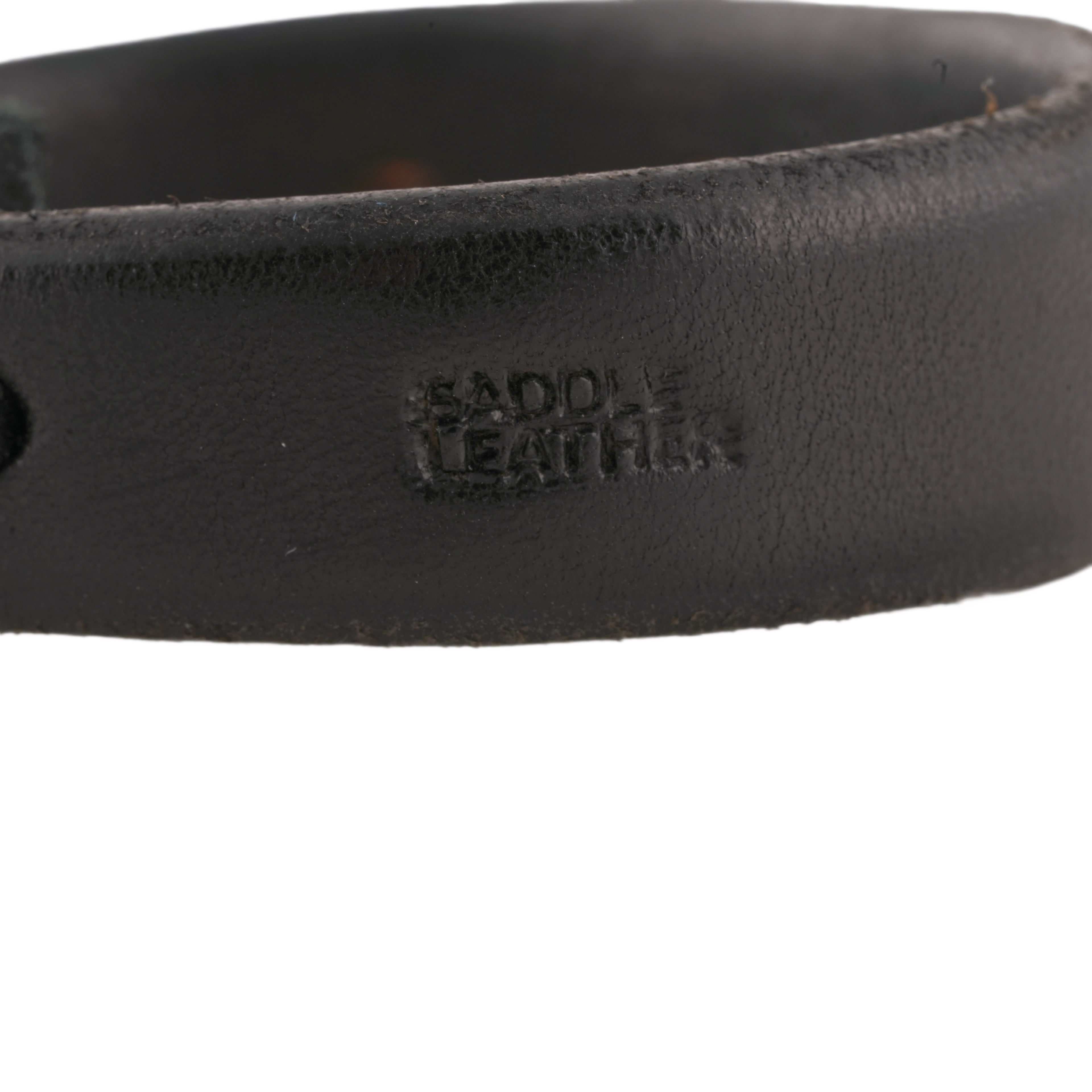 Gold Stamp GC24 3-Concho Leather Bracelet