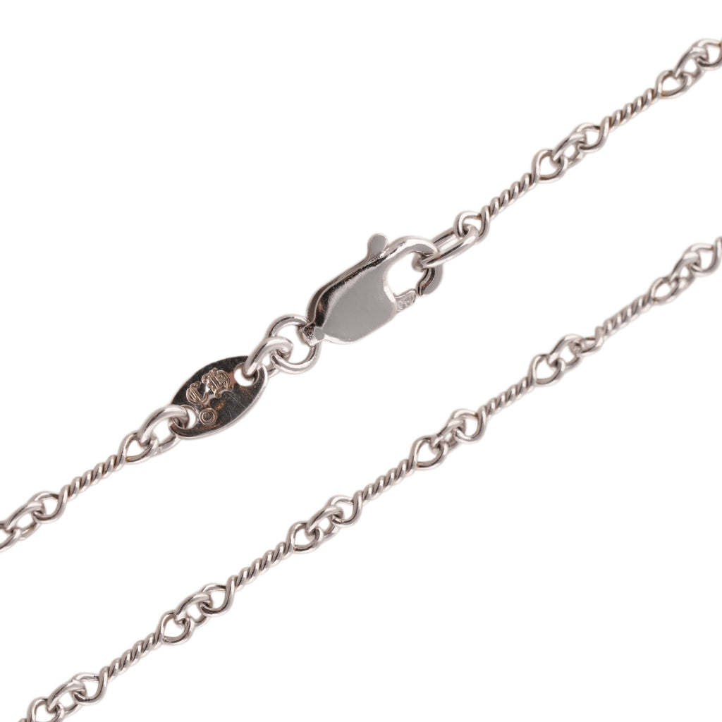 18k Twist Chain Necklace (16inch)