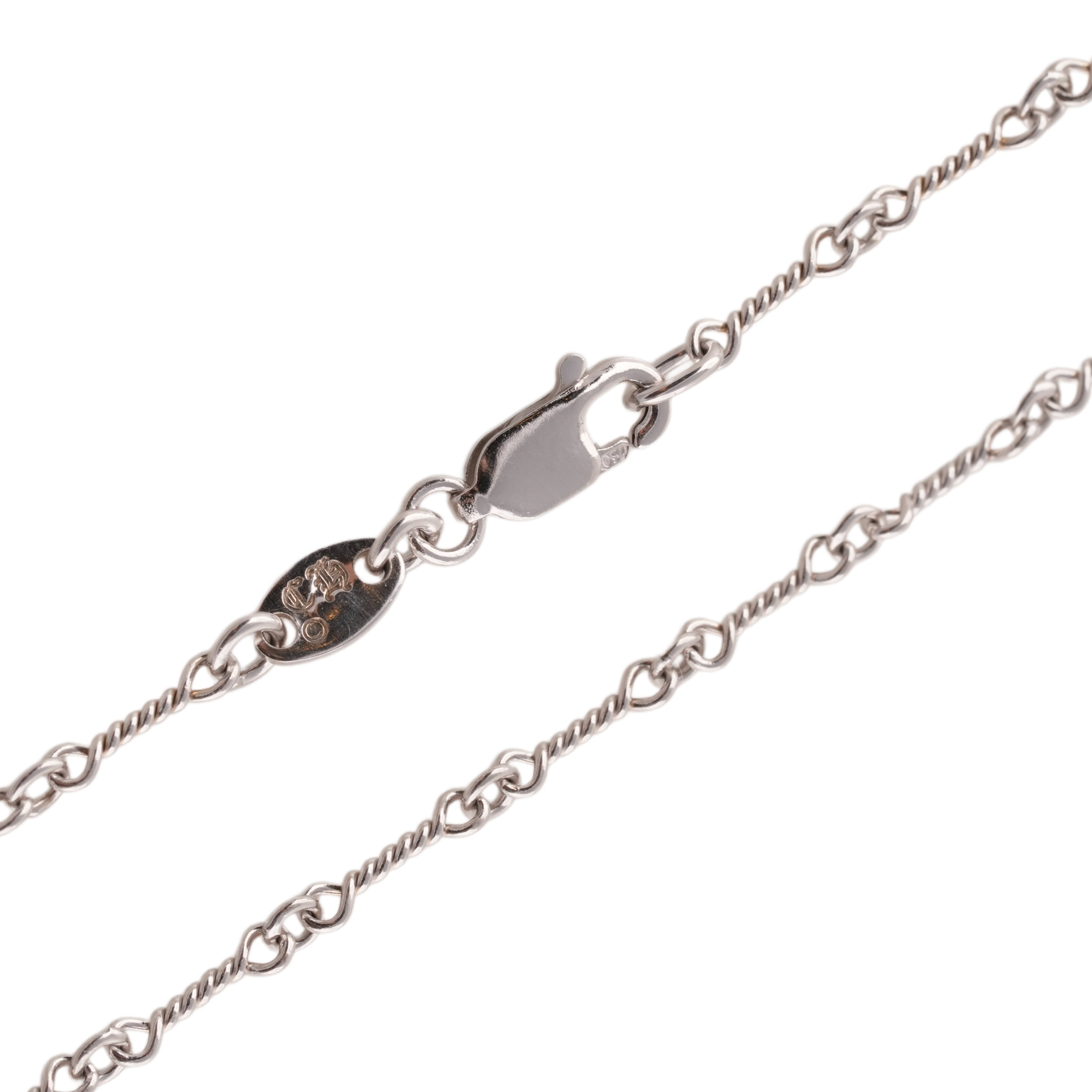 18k Twist Chain Necklace (16inch)