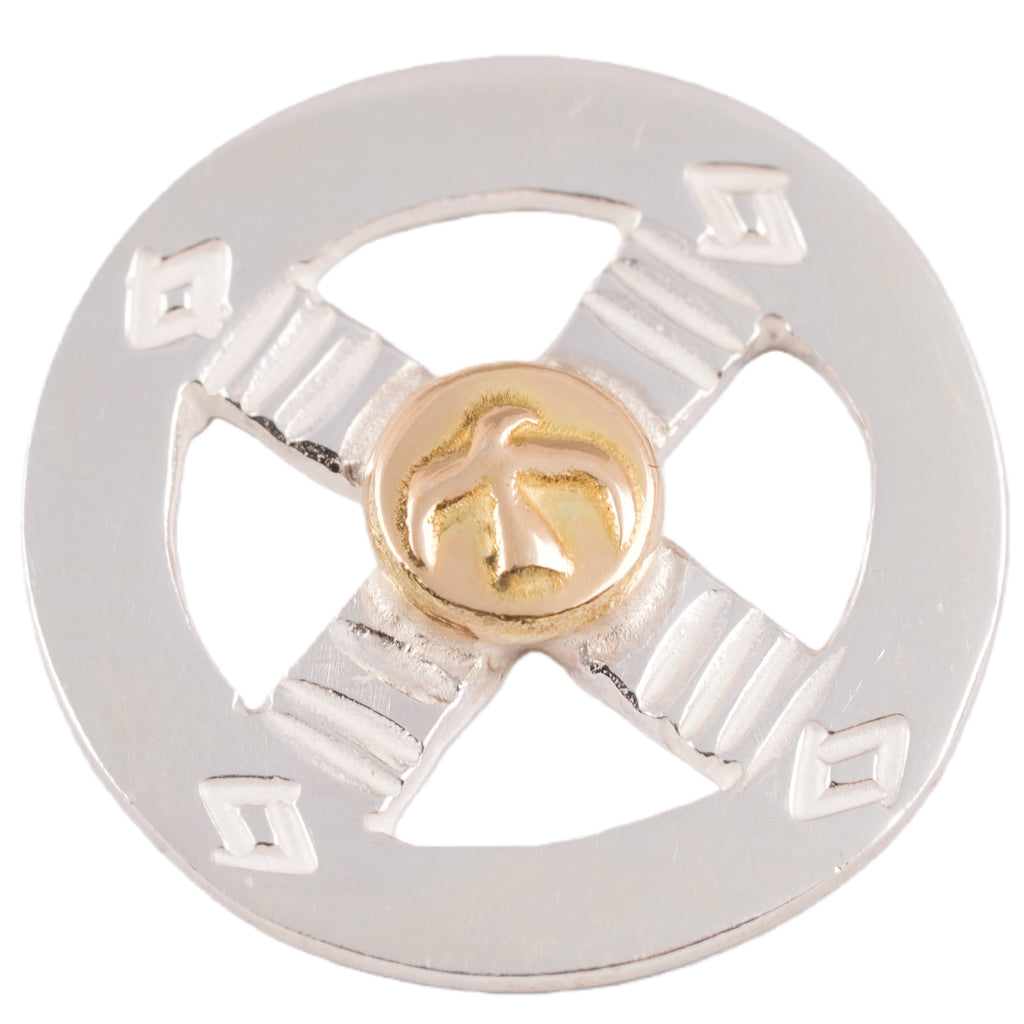 Gold Eagle Stamp Silver Wheel #00201
