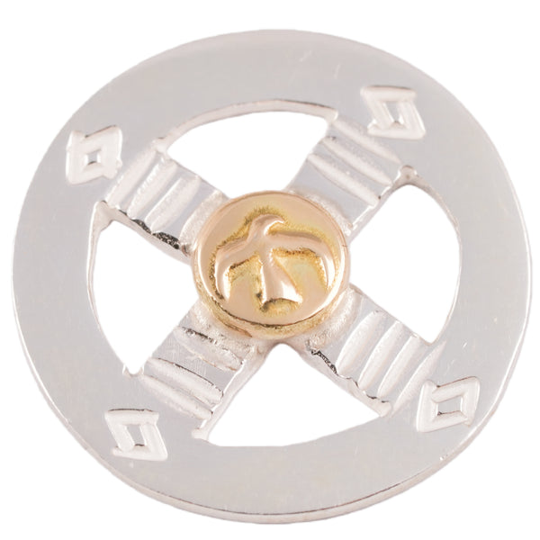 Gold Eagle Stamp Silver Wheel #00201