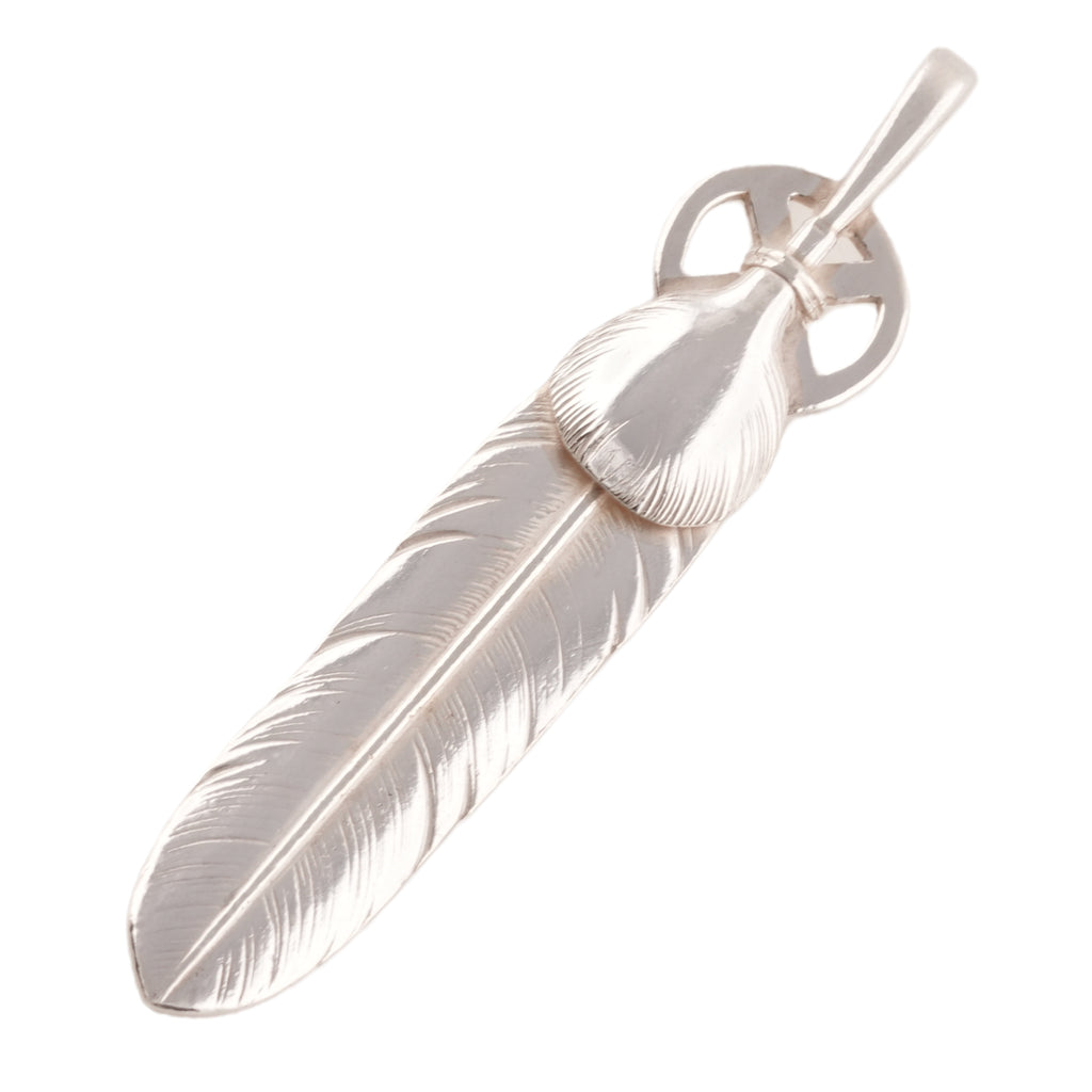 Heart Wheel Silver Feather (L) #00547