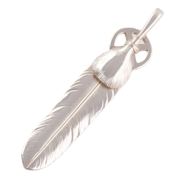 Heart Wheel Silver Feather (L) #00547