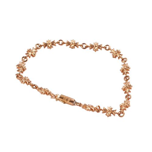 22k Tiny E CH Plus Bracelet (13 Links)