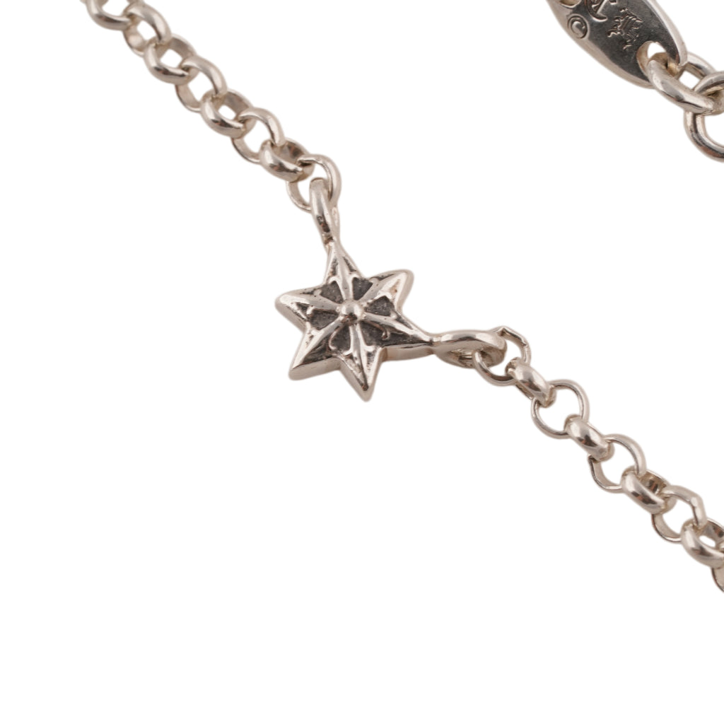 Roll Chain 6-Point Star Necklace (16inch)