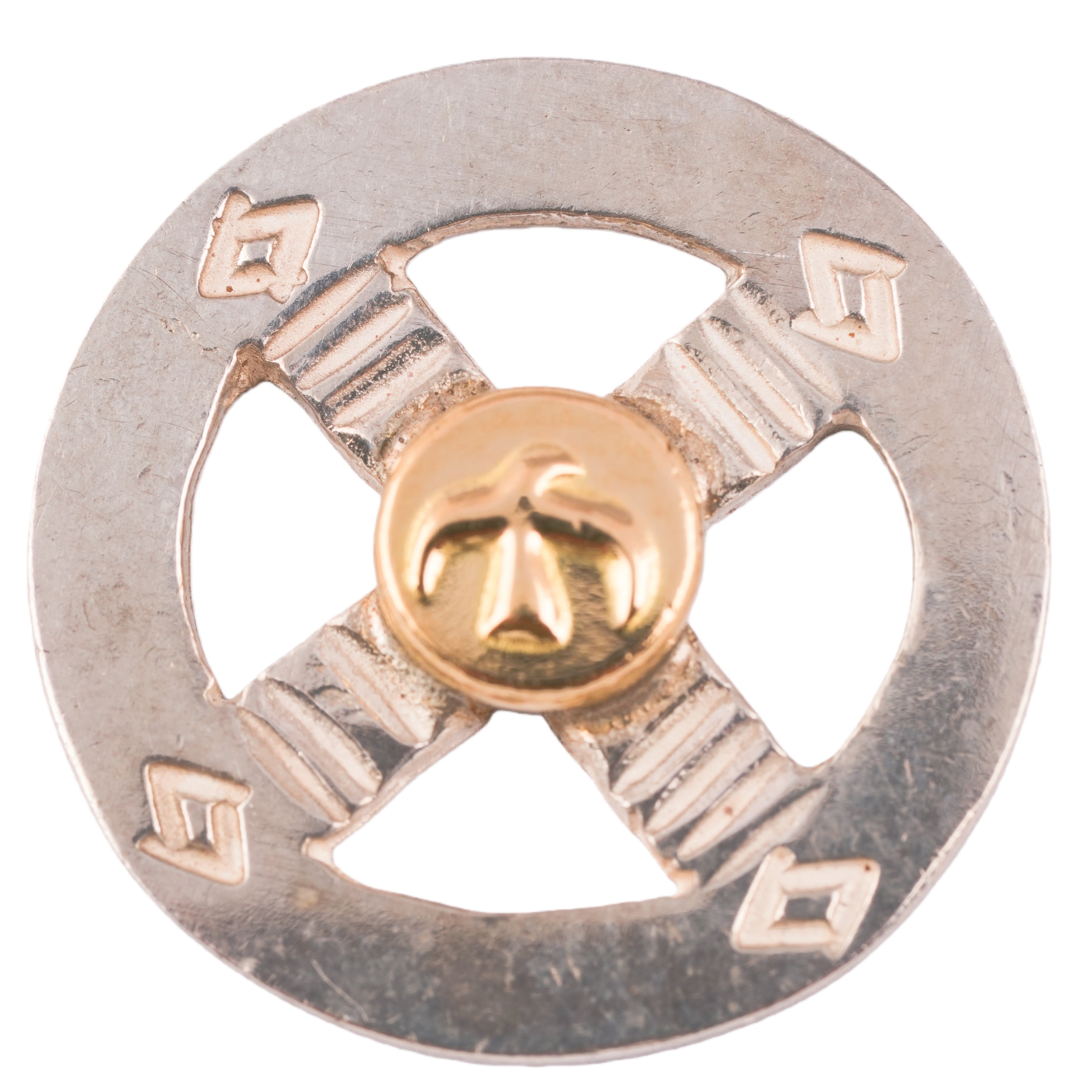 Gold Eagle Stamp Silver Wheel #00151