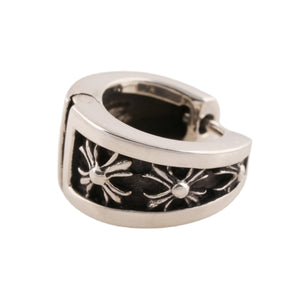 Narrow V CHX Hoop Earring
