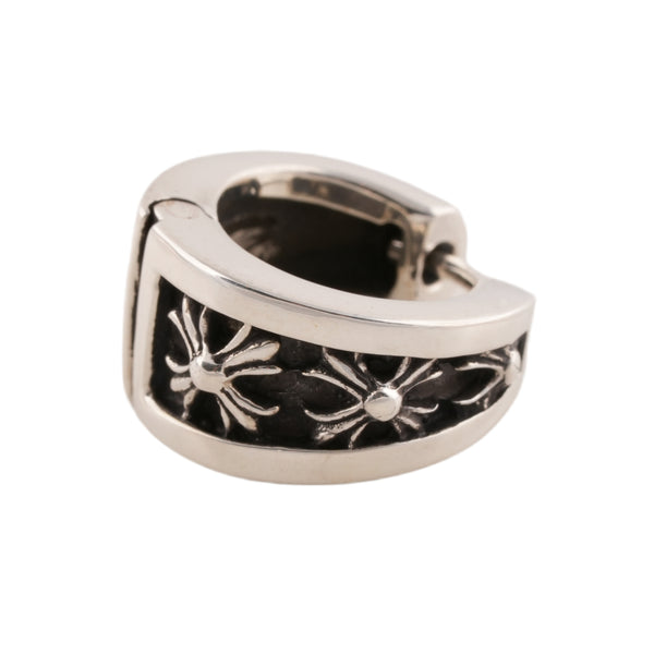 Narrow V CHX Hoop Earring