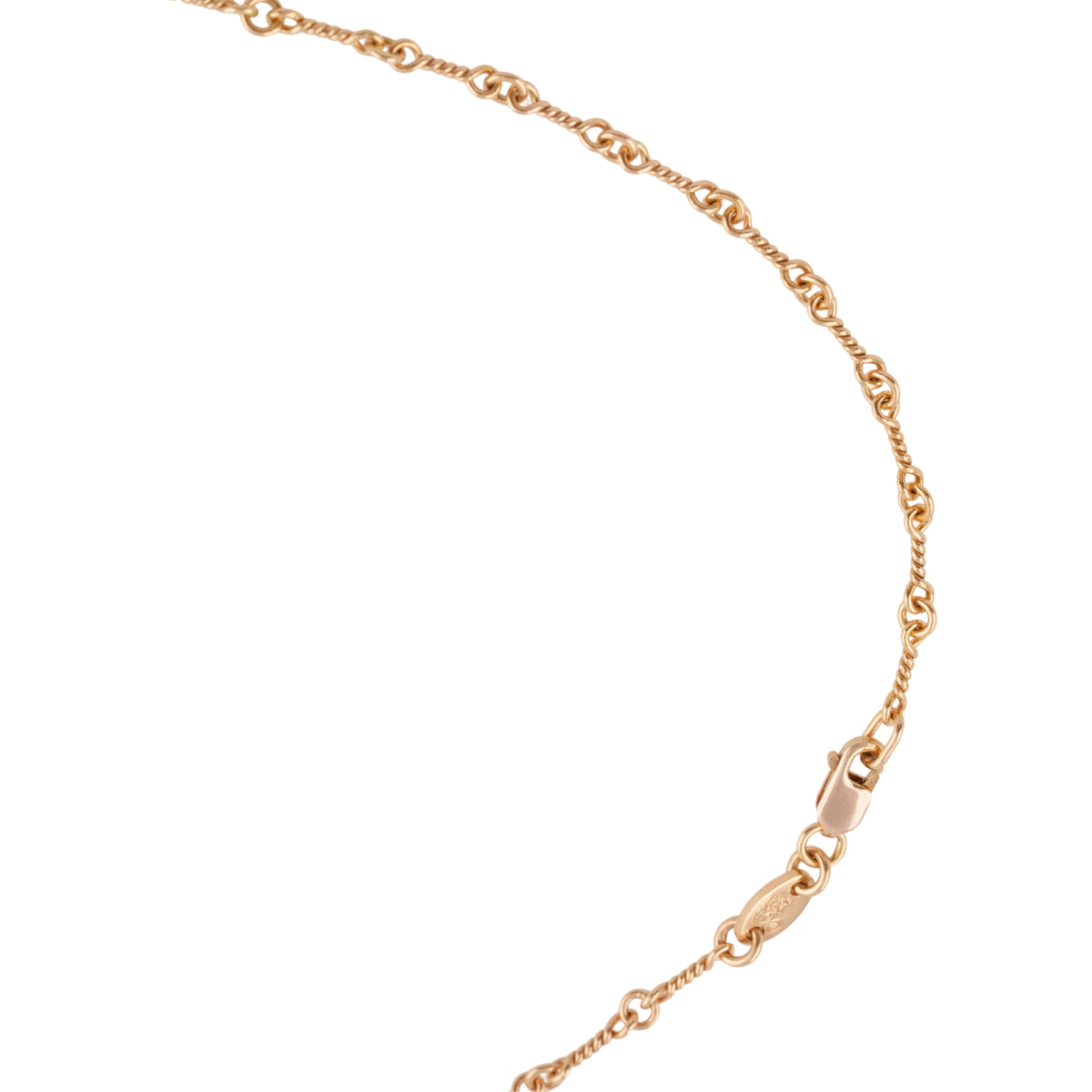 22k Twist Chain Necklace (20inch) — Chrome Hearts · corner:00654/DSC08195.JPG