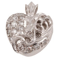 18K Pave Diamond Vine Hearts Charm — Chrome Hearts · corner:00827/DSC08314.JPG