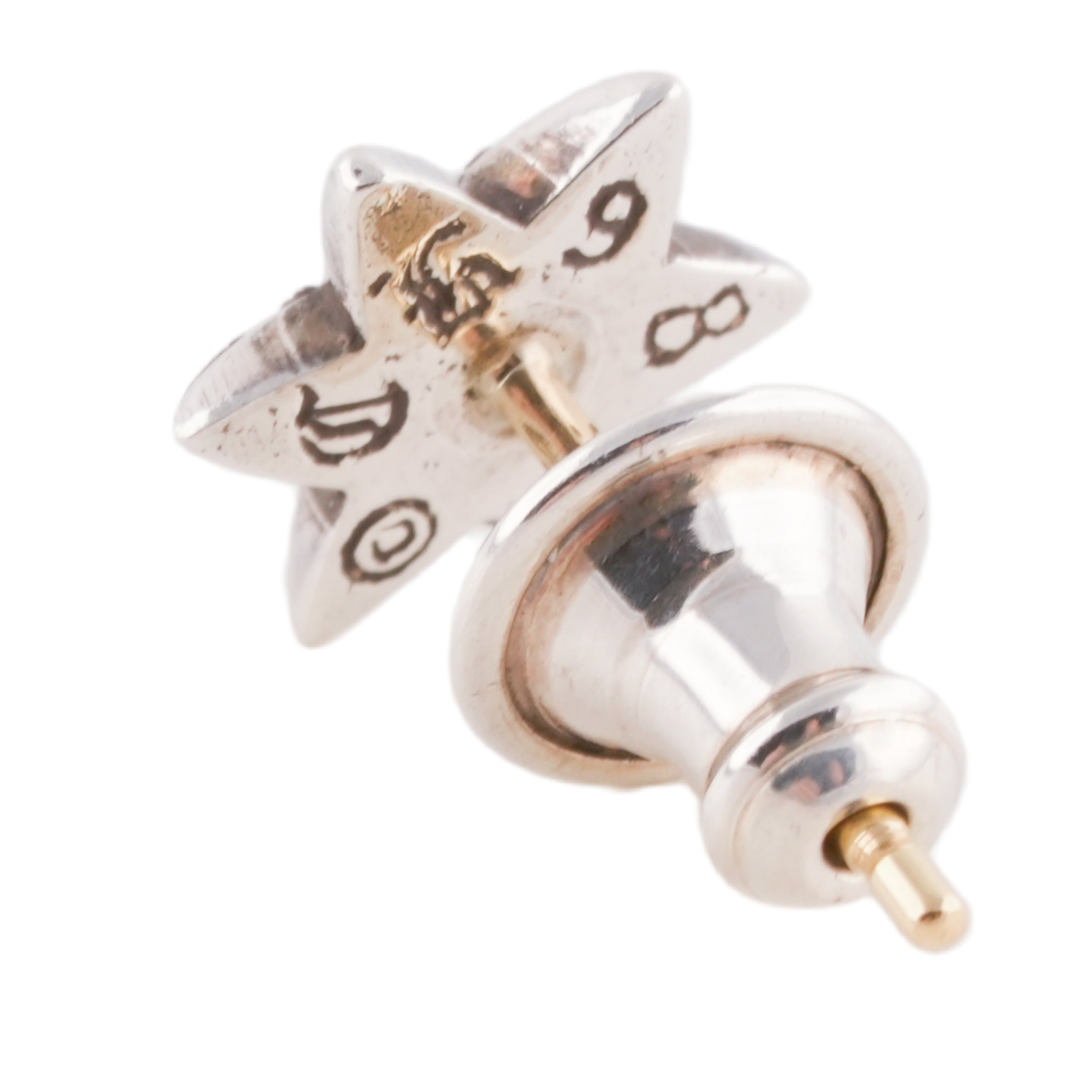 Diamond 6-Point Star Stud Earring #00579