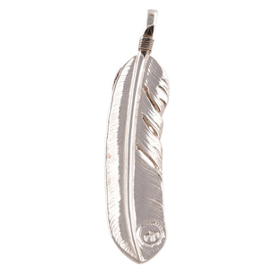 Layered Top Silver Feather (Right)(XL)
