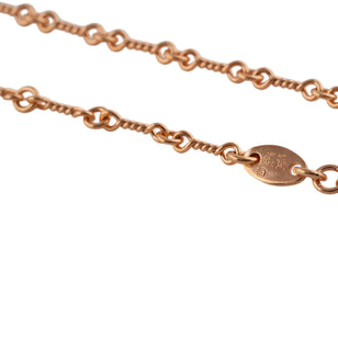 22k Twist Chain Necklace (24inch) #00473