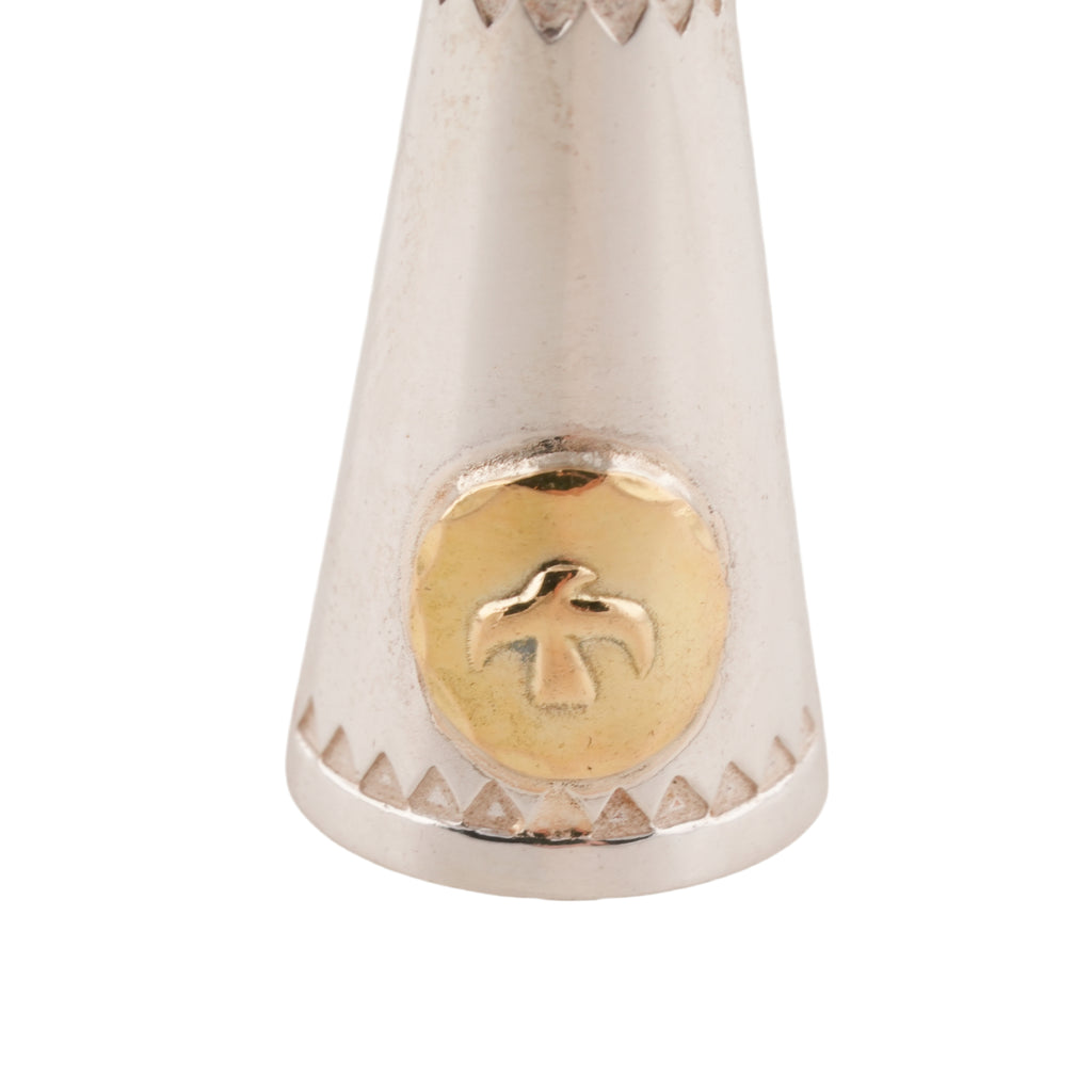 Gold Eagle Stamp Silver Cone #00422