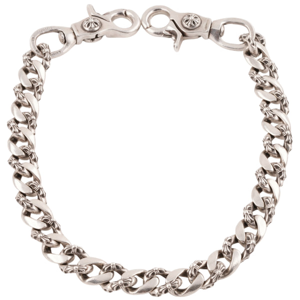 2 Lobster Clip Fancy Link Wallet Chain