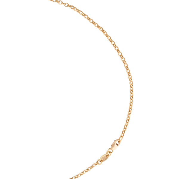 22k Roll Chain Necklace (20inch)