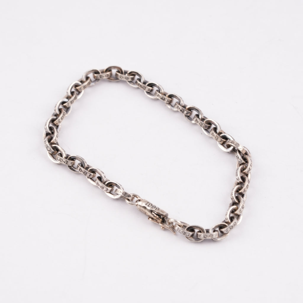Paper Chain Silver Bracelets (7inch)