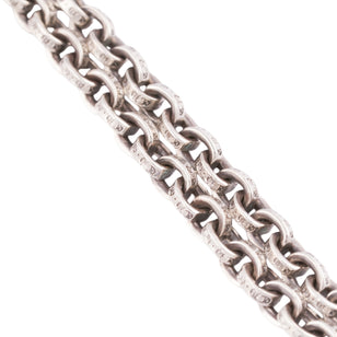 CH Cross + Paper Chain Necklace (Integrated) (18inch)