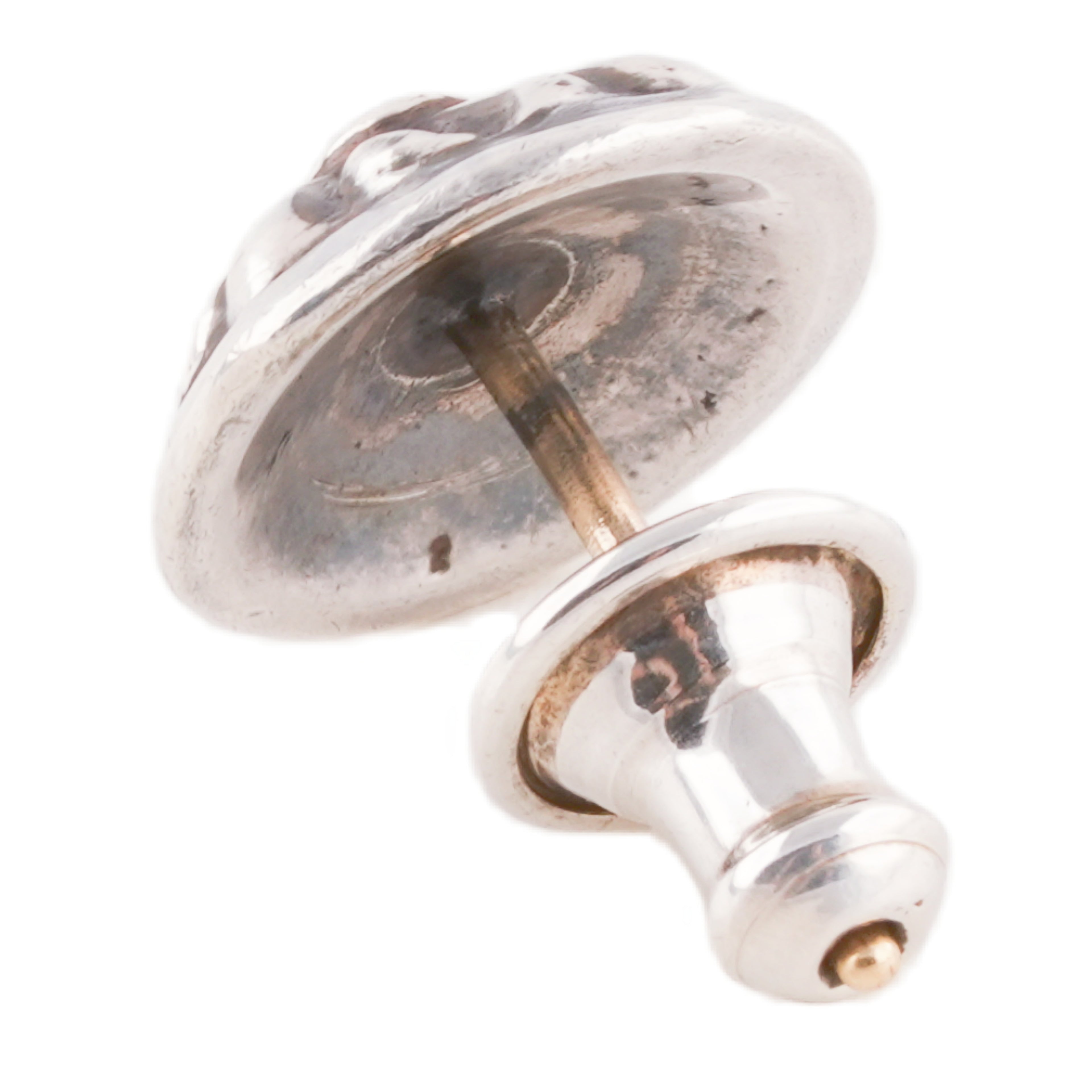 Cross Ball Stud Earring