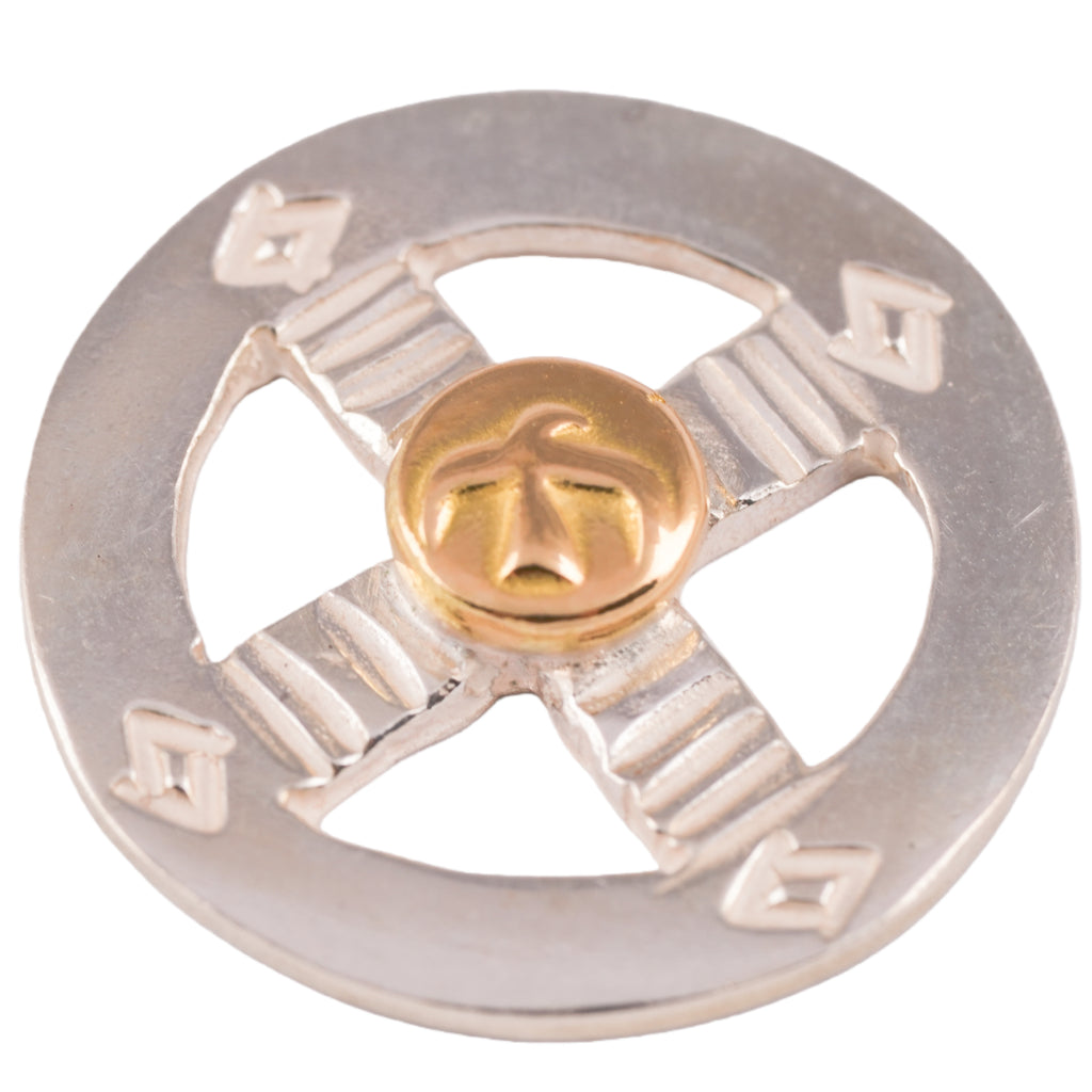 Gold Eagle Stamp Silver Wheel #00158