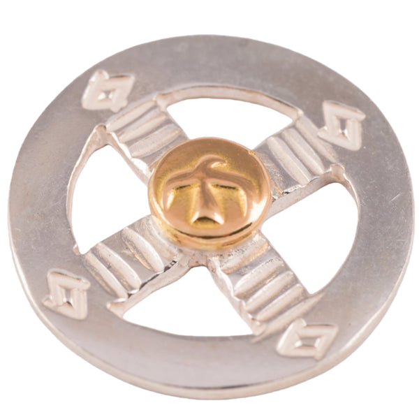 Gold Eagle Stamp Silver Wheel #00158
