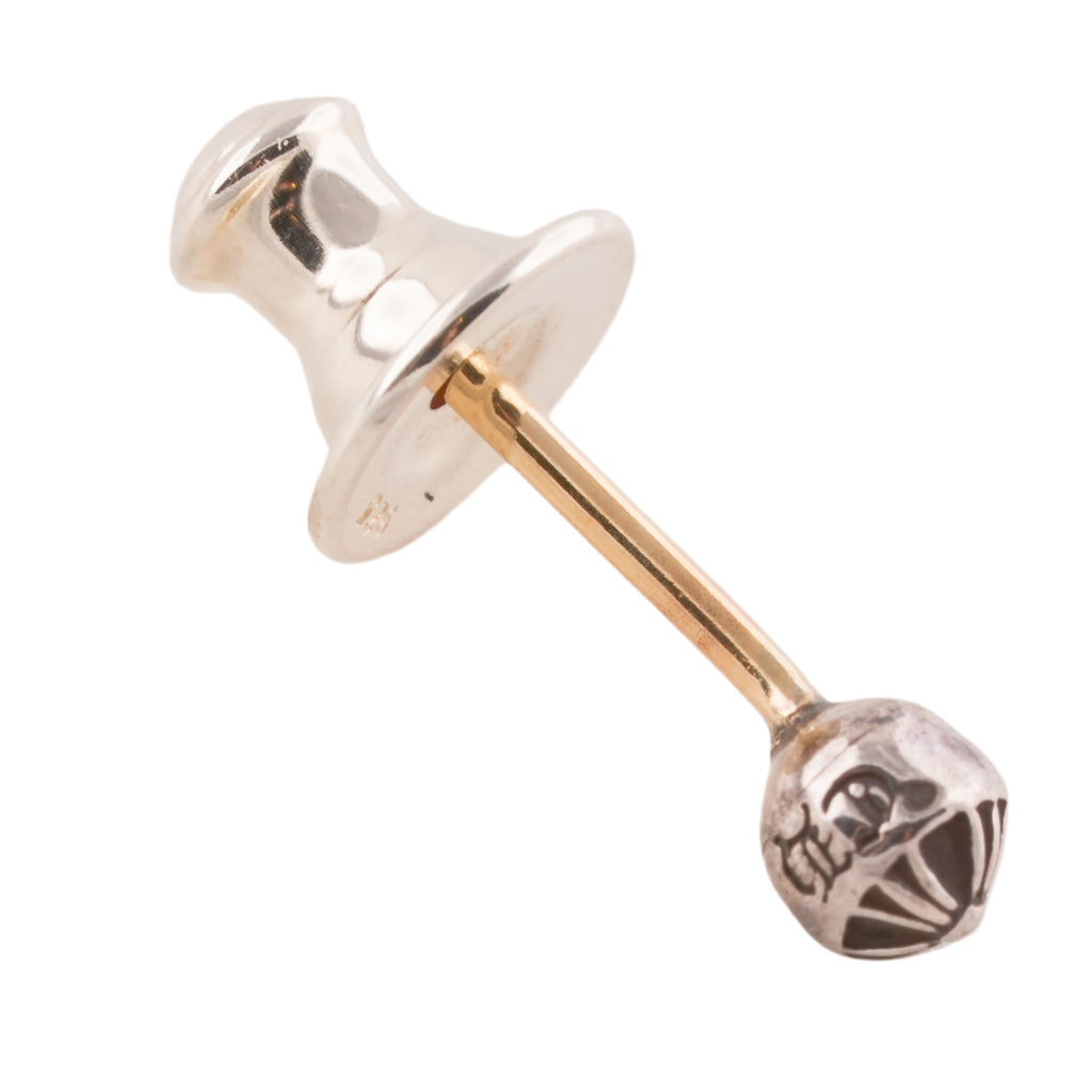 Mini Cross Ball Stud Earring #00583