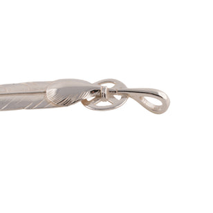 Heart Wheel Silver Feather (L) #00549