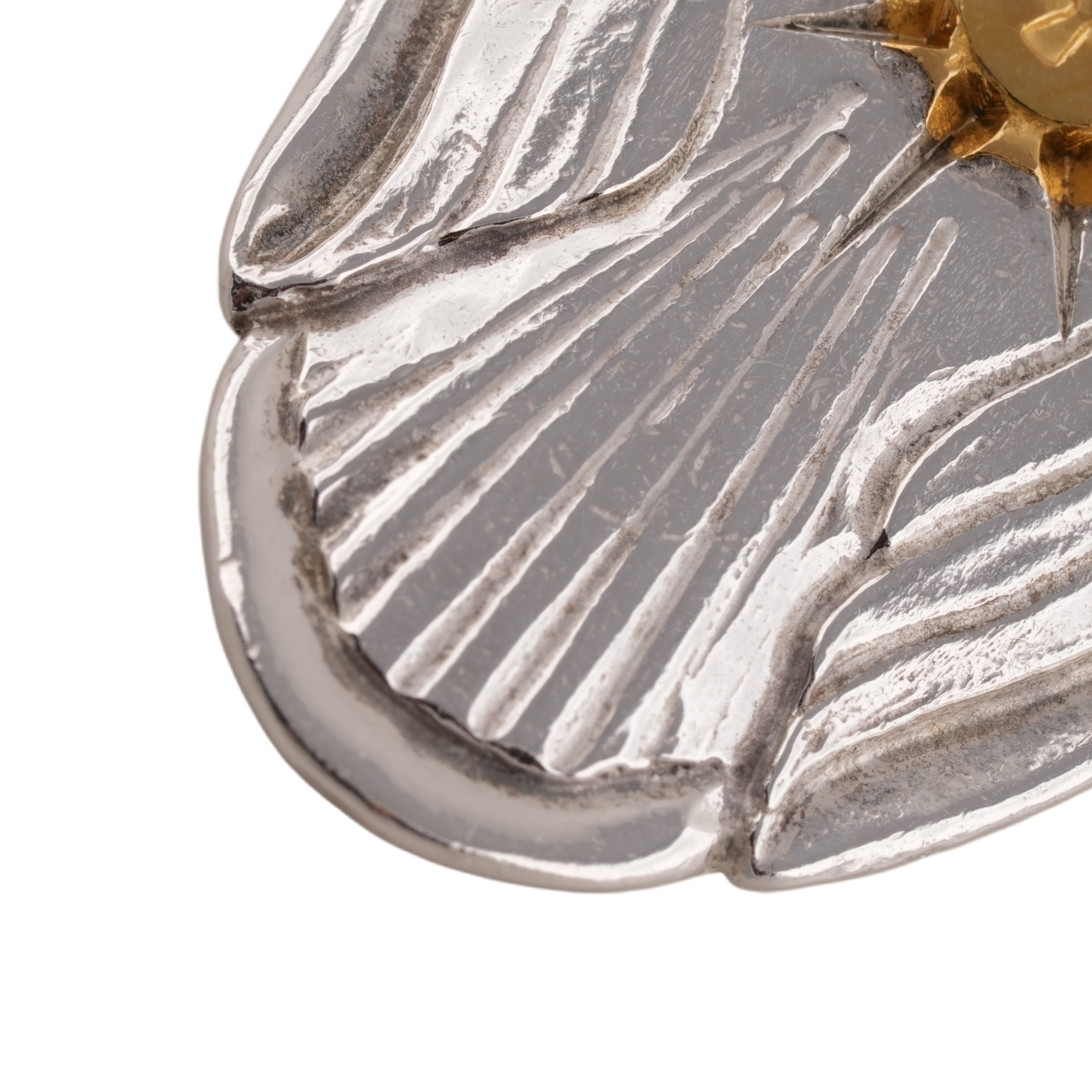 Gold Stamp Eagle Silver Spoon